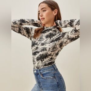 Reformation Bailey Knit Top
